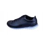 Pantofi casual barbati din piele naturala bleumarin 397BL